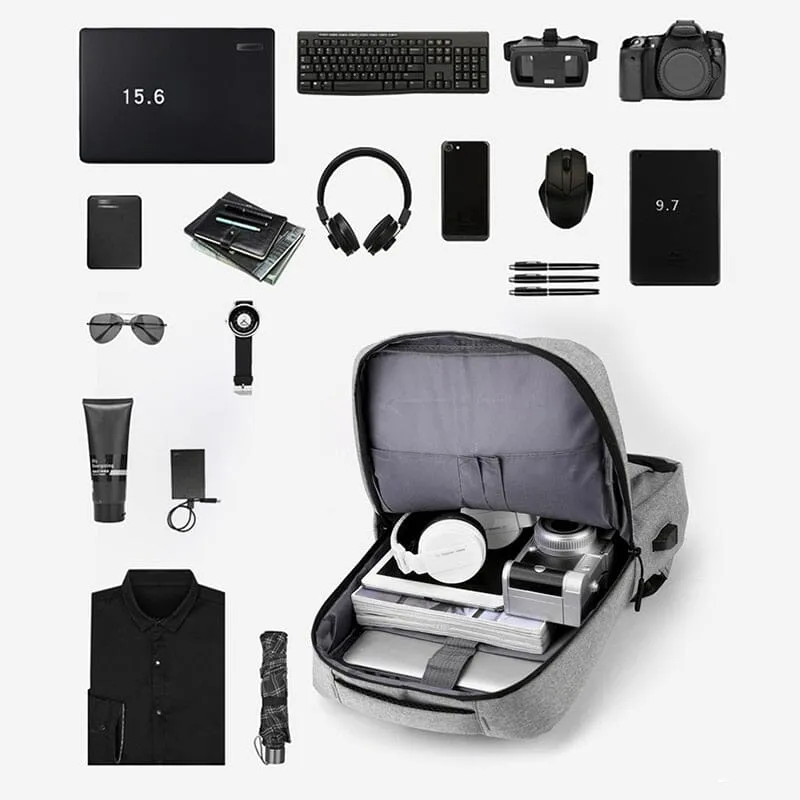 Mochila Executiva Smart - Notebook 15`, Porta USB