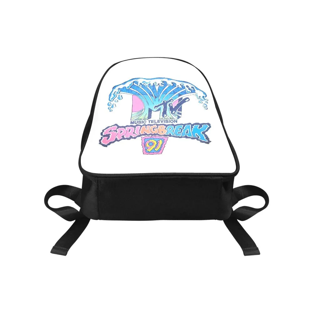MTV Spring Break 1991 Canvas Backpack