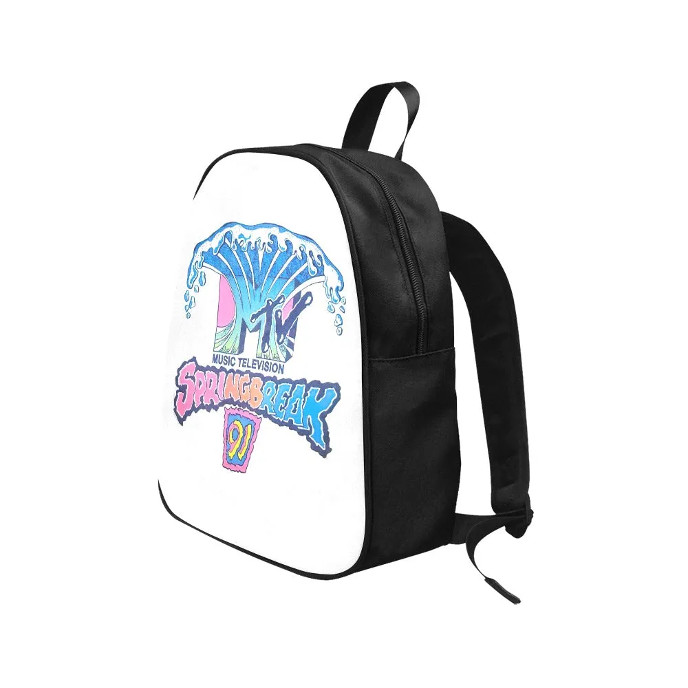 MTV Spring Break 1991 Canvas Backpack