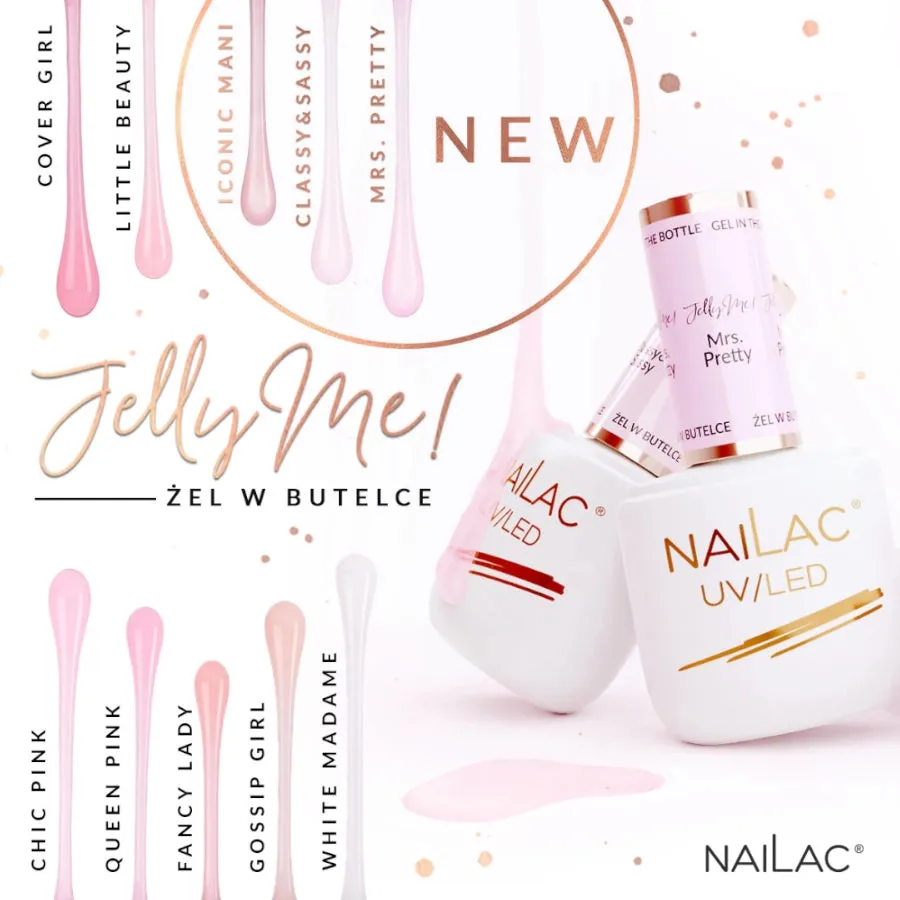 NaiLac Jelly Me! UV/LED Gel Nail Polish Iconic Mani