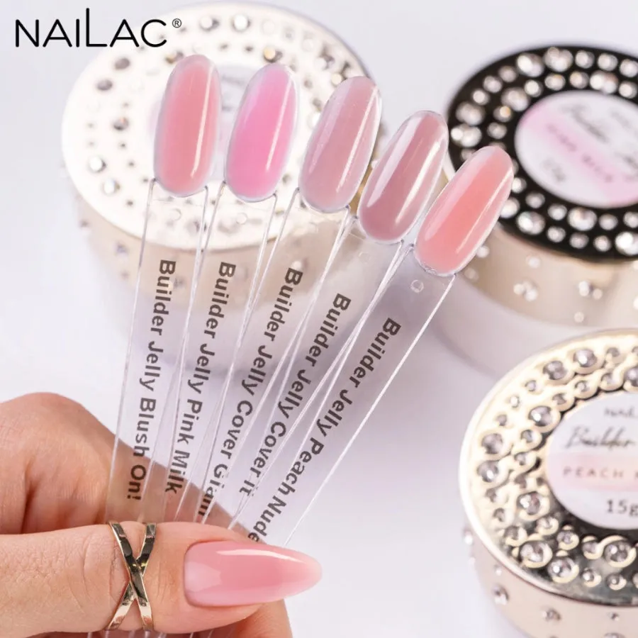 NaiLac Jelly Nail Builder UV/LED Super Clear