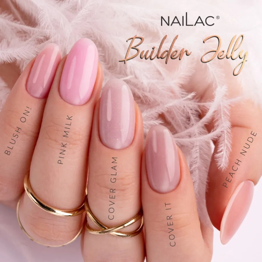 NaiLac Jelly Nail Builder UV/LED Super Clear