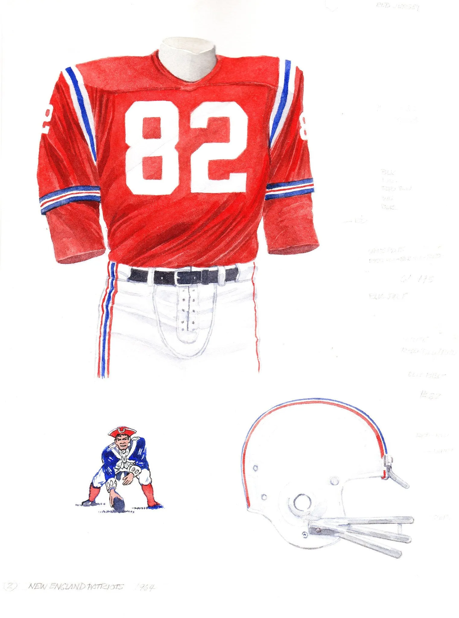 New England Patriots 1964