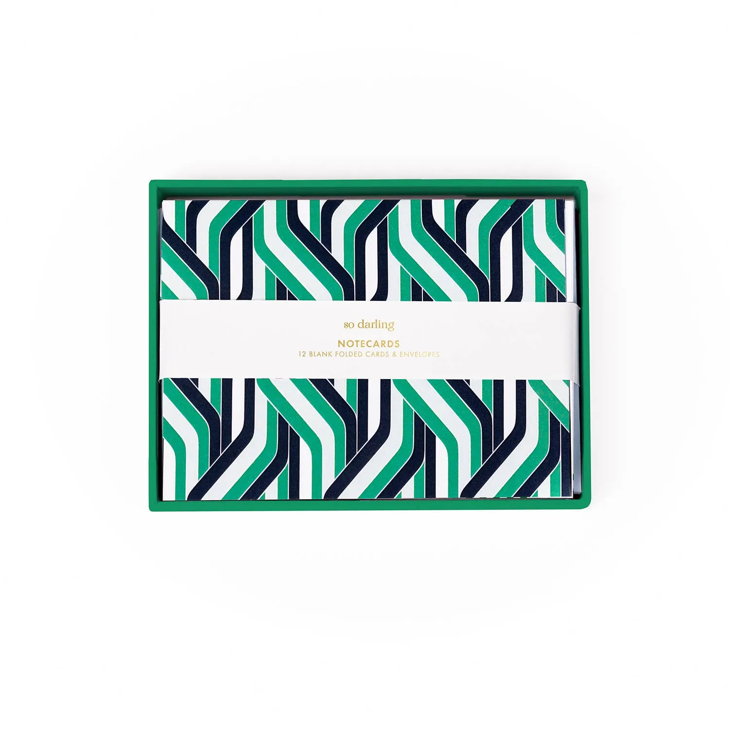 Notecard Boxed Set Blue & Green