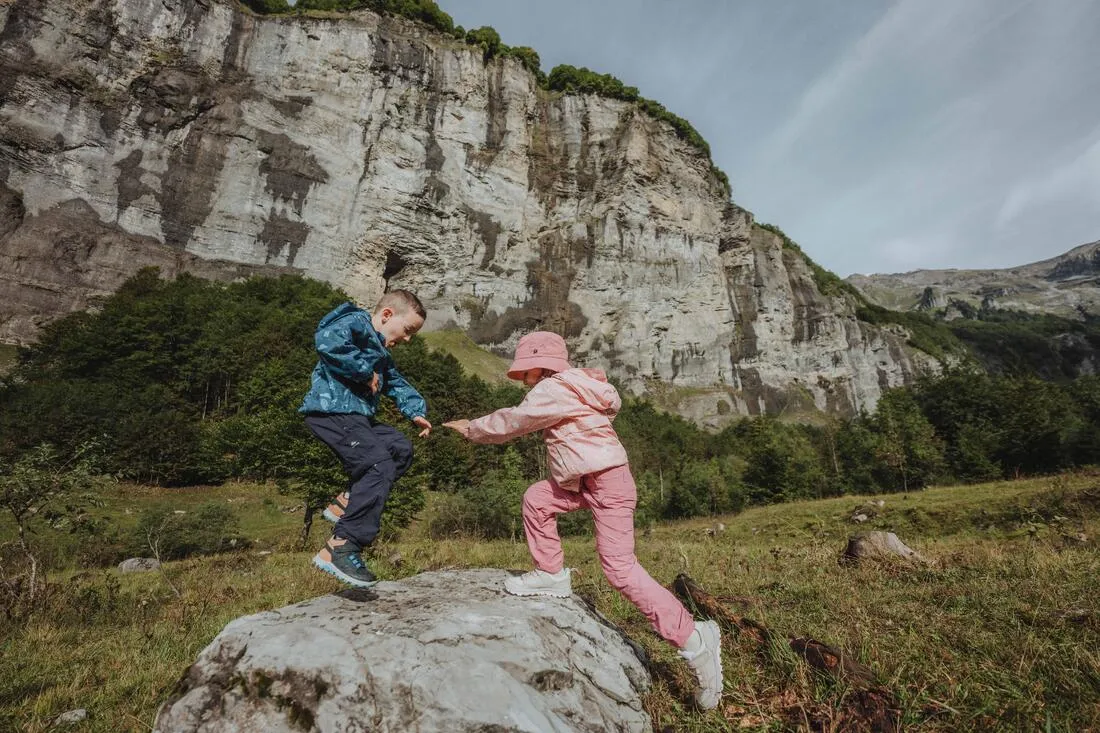 Pantalon de randonnée modulable enfant - MH500 KID 2-6 ANS