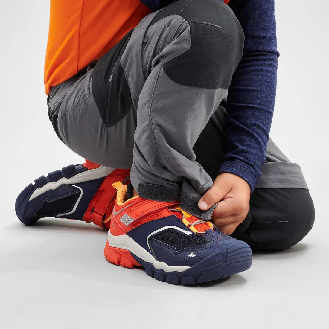 Pantalon de randonnée modulable enfant - MH500 KID 2-6 ANS