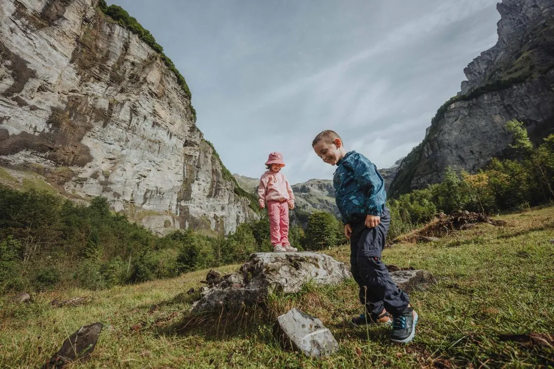 Pantalon de randonnée modulable enfant - MH500 KID 2-6 ANS