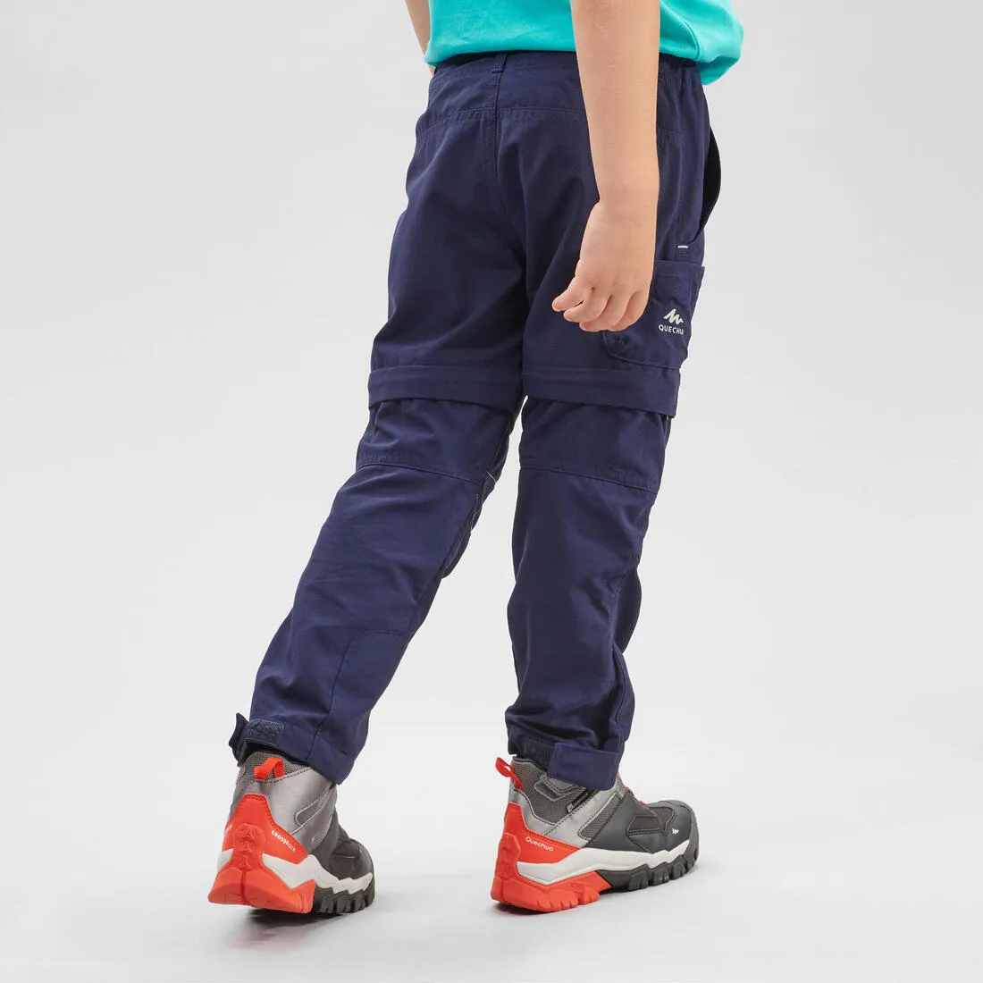 Pantalon de randonnée modulable enfant - MH500 KID 2-6 ANS