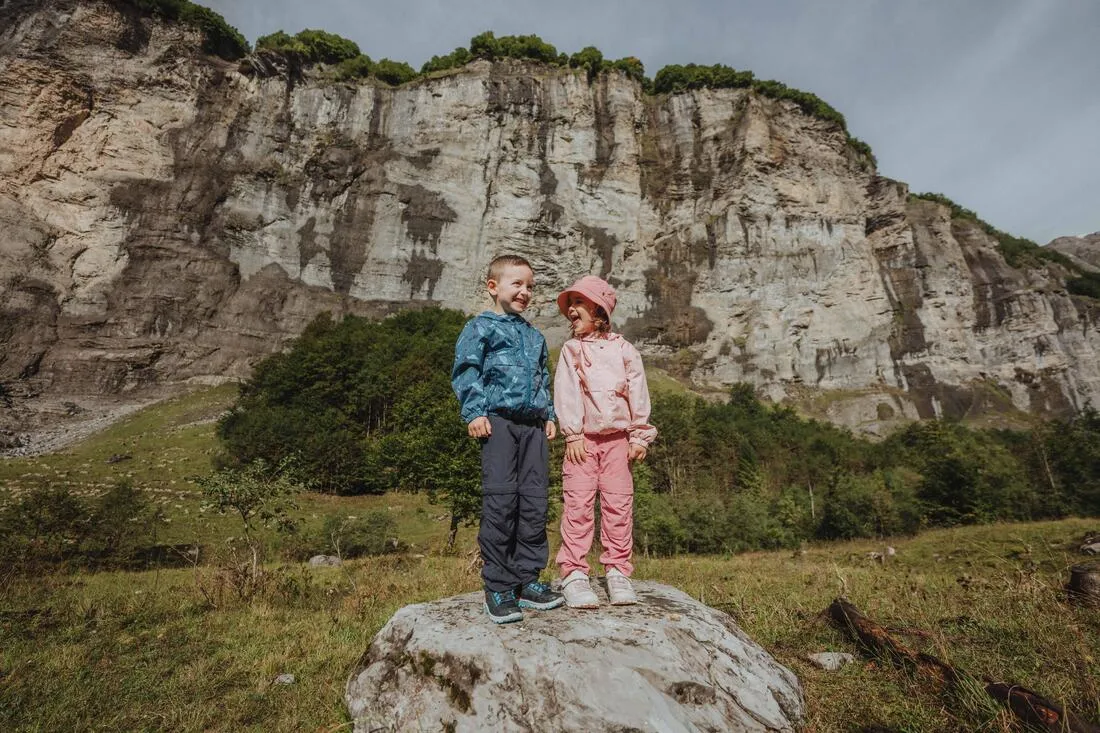 Pantalon de randonnée modulable enfant - MH500 KID 2-6 ANS