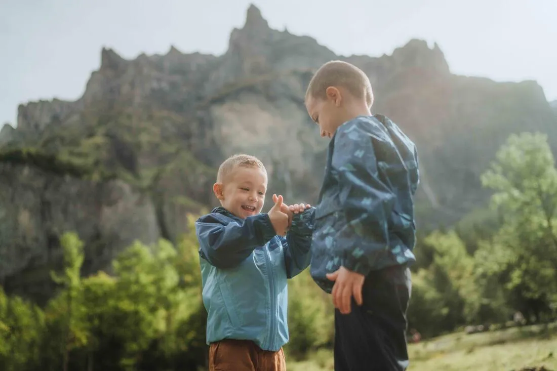 Pantalon de randonnée modulable enfant - MH500 KID 2-6 ANS