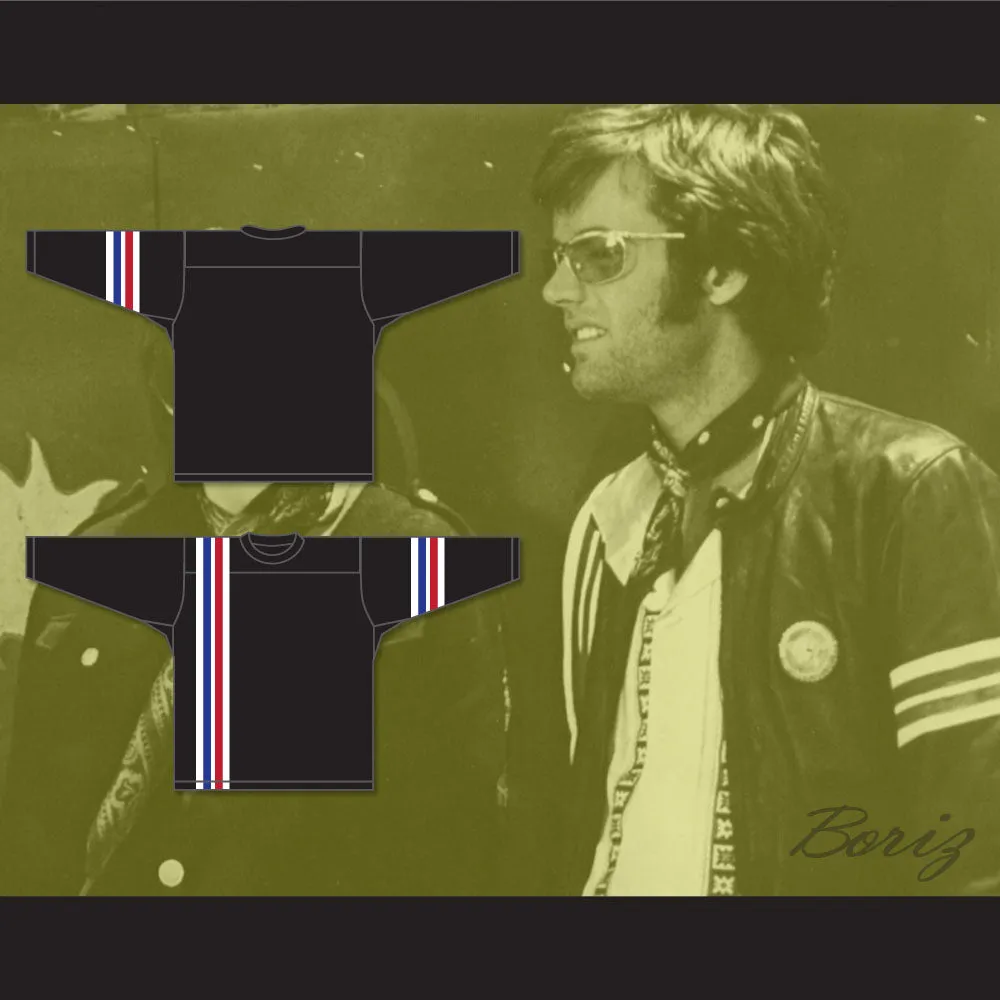 Peter Fonda Wyatt Easy Rider Inspired Hockey Jersey No Flag