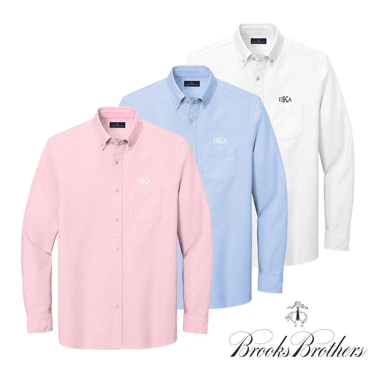 Pike Brooks Brothers Oxford Button Up Shirt