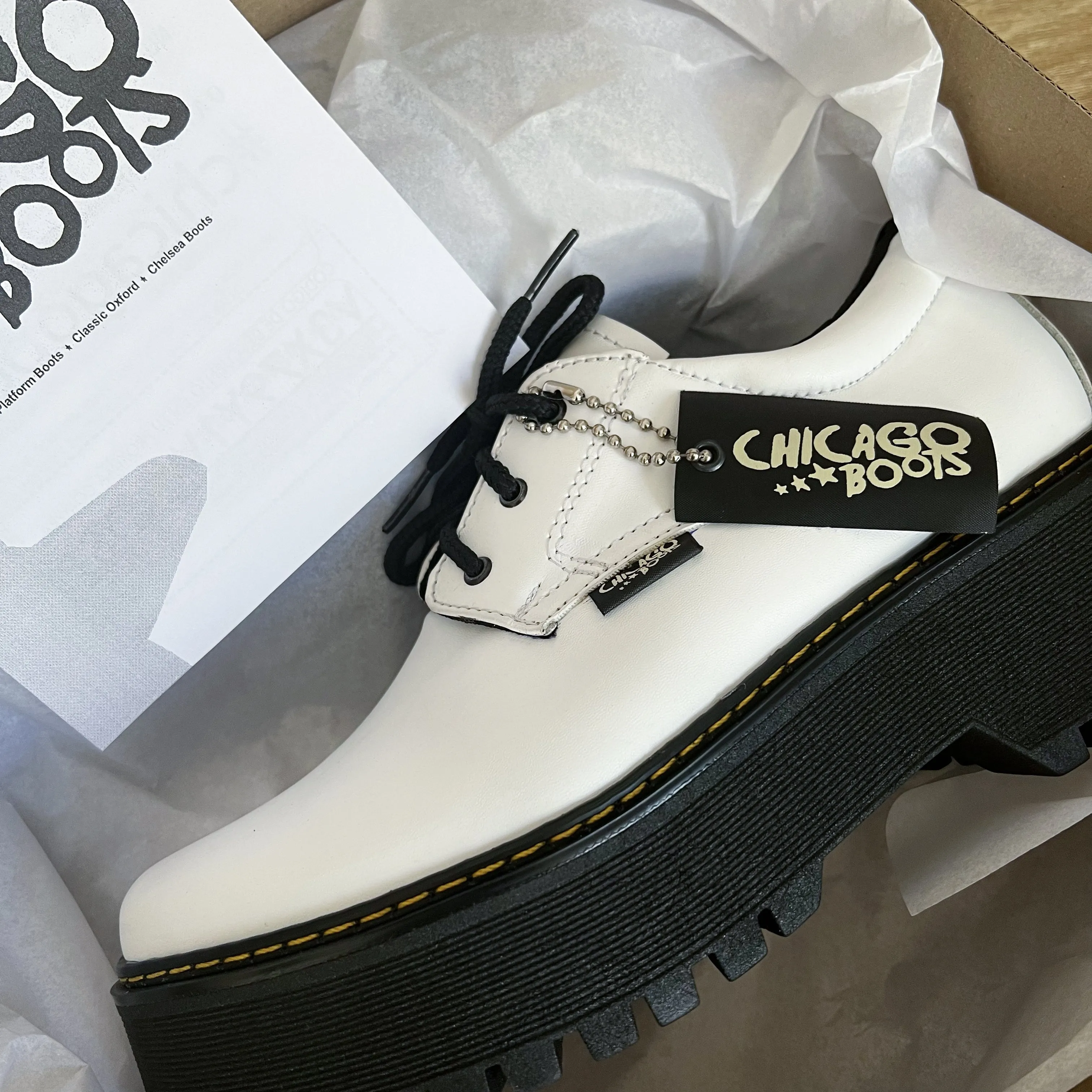 Platform Oxford Blanco