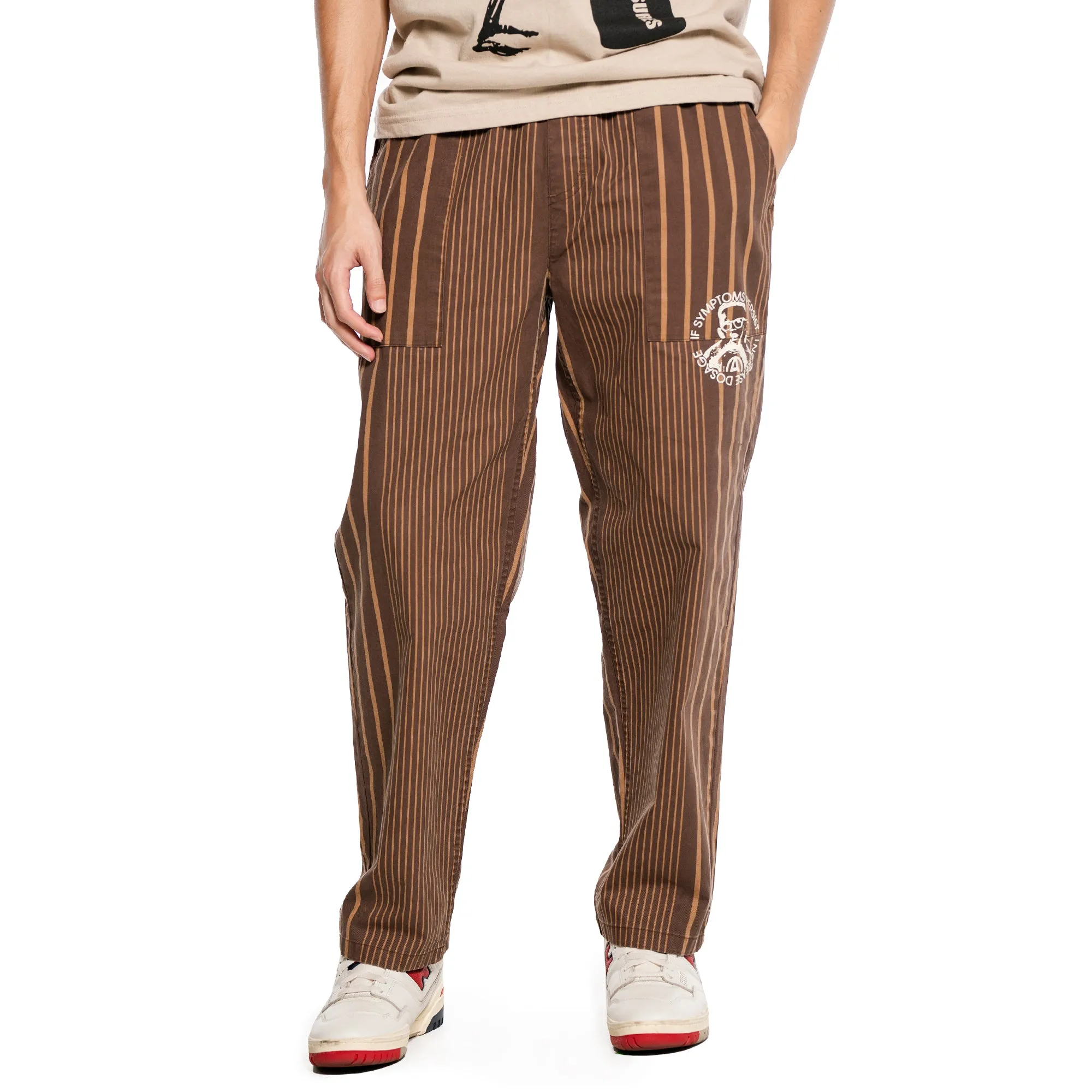 Pleasures Optics Easy Pants 'Brown'