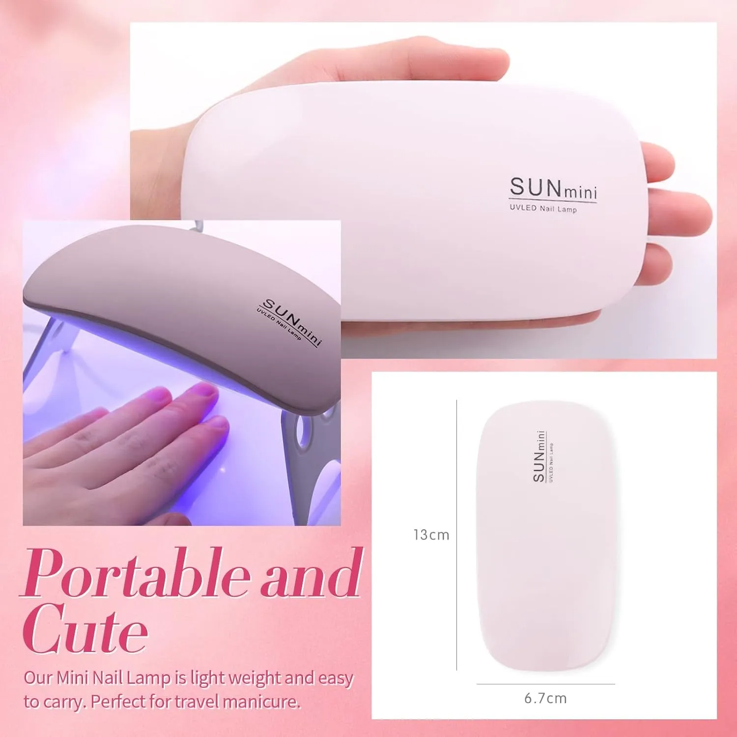 Poly Nail Extension Gel Kit-6 Colors Poly Nails Gel Kit Nude Clear Jelly Pink All in One Kit Builder Glue Gel with Nail Lamp Base Top Coat Set Nail Forms French Manicure Set for Beginner Starter DIY at Home Mother'S Day Gifts