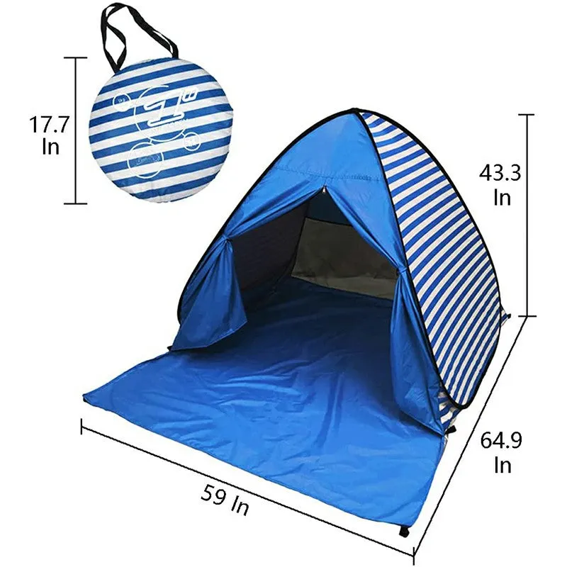 Pop Up Beach Tent Shade Sun Shelter