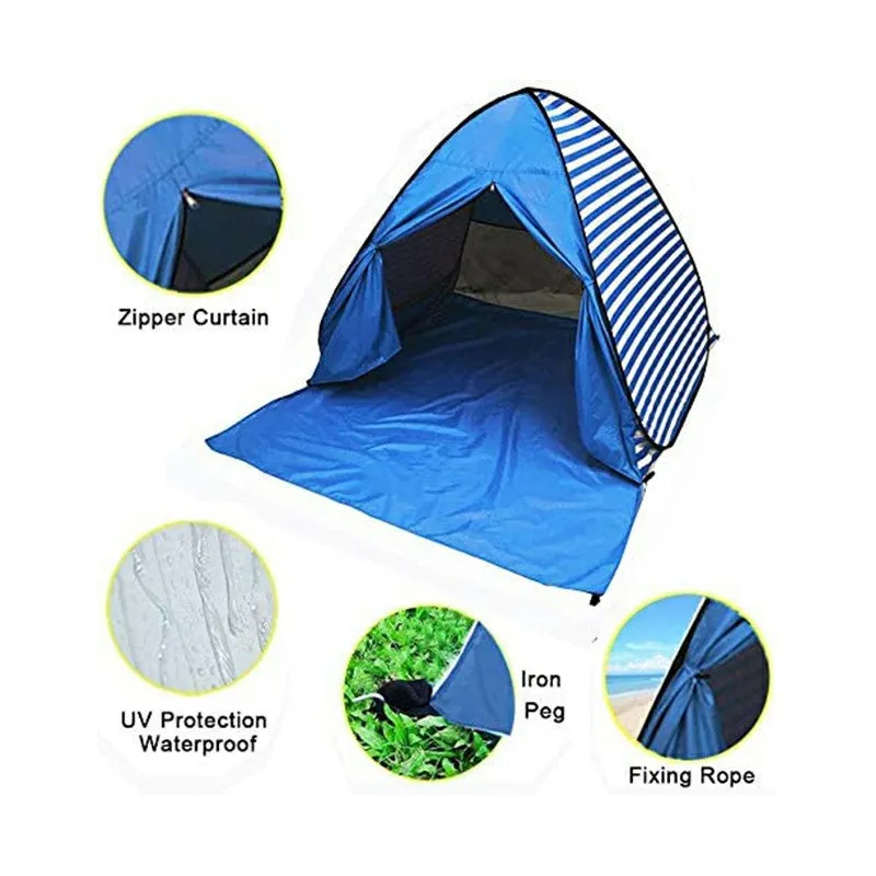 Pop Up Beach Tent Shade Sun Shelter