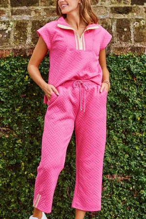 Porter Pink Crop Set by Mary Square
