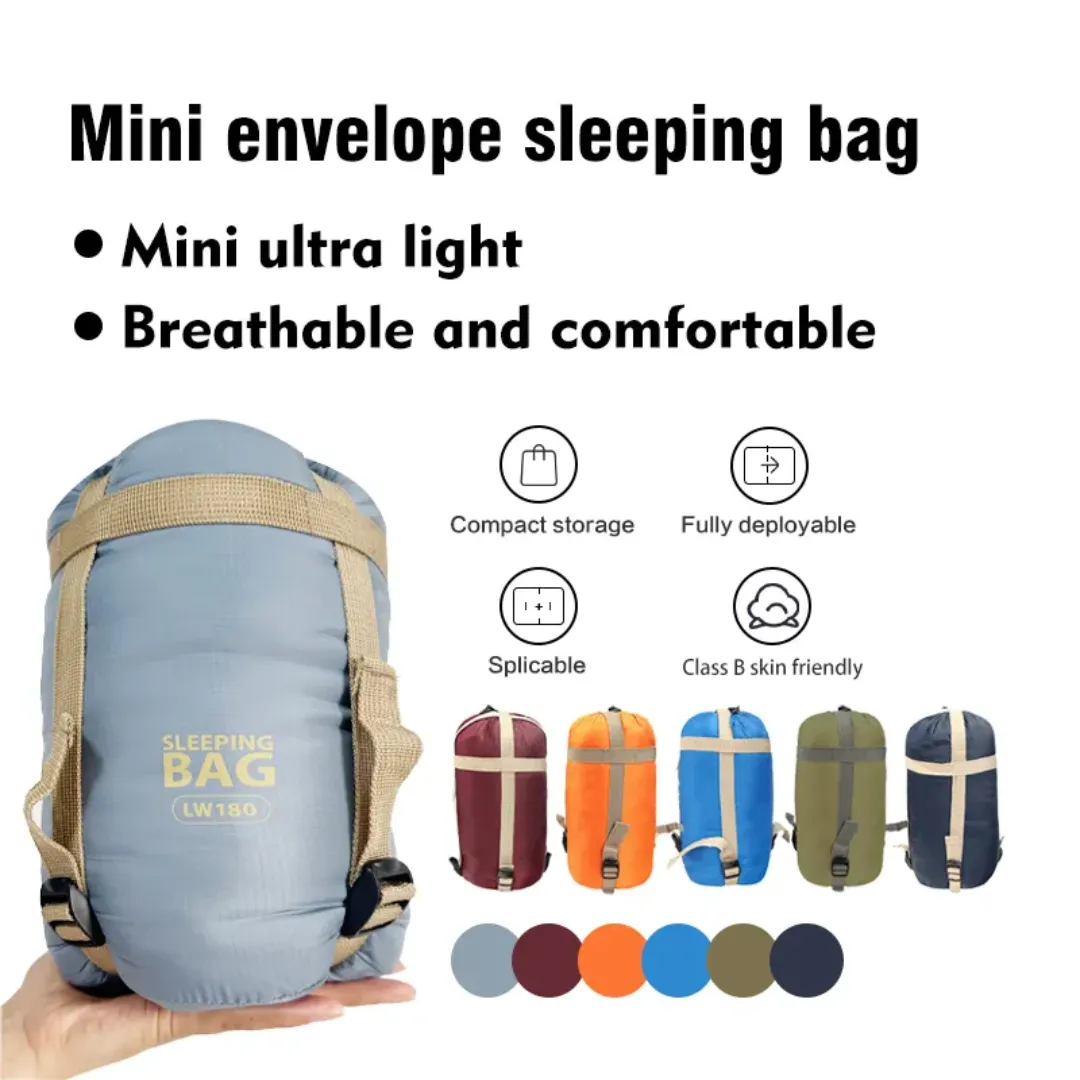 PrepPro Lightweight Sleeping Bag – Compact, Waterproof & Adventure-Ready
