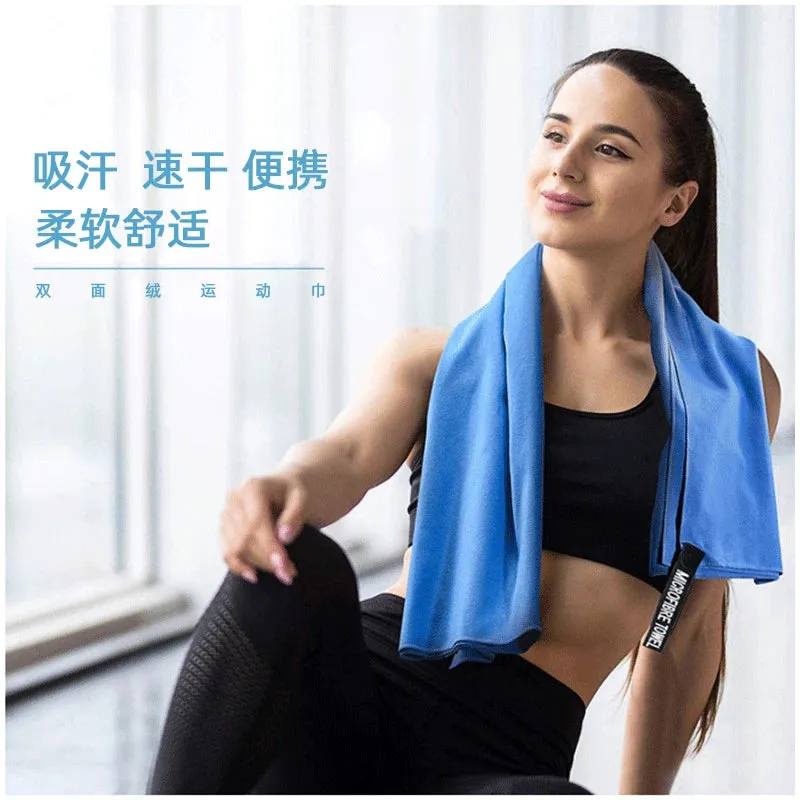 Quick Dry Microfiber Sports Towel - Thick Outdoor Travel Towel for Gym, Jogging, Swimming, Yoga, Naturehike