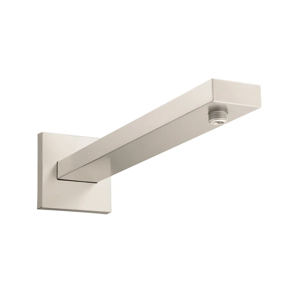 Raindance E 1-Way Thermostatic Trim Complete Shower Set - Wall Mount - 12" Brass/Brushed Nickel