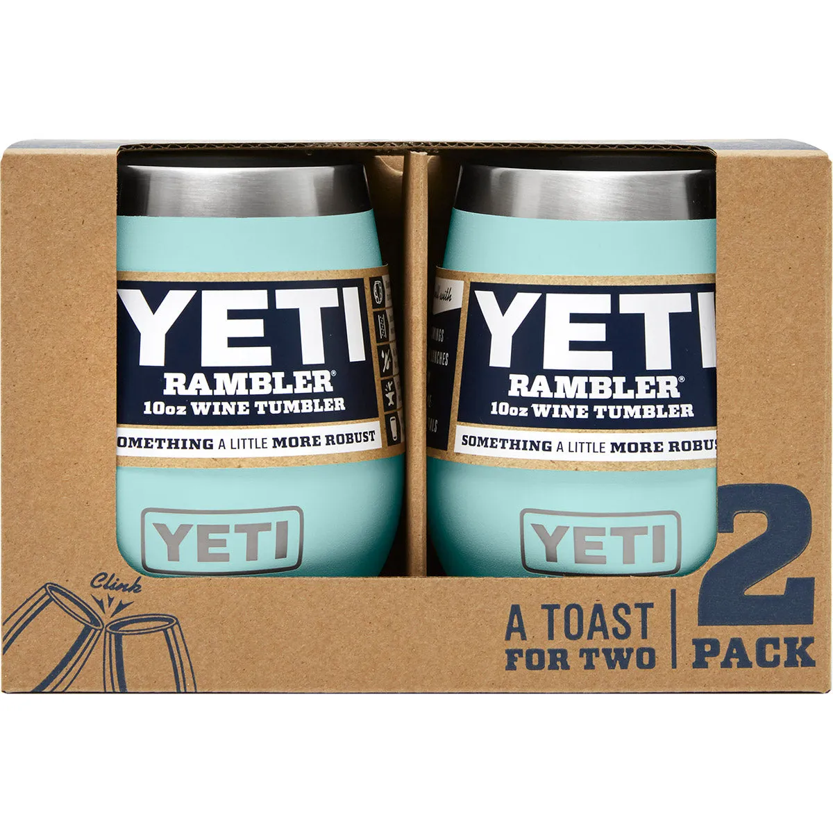 Rambler 10 oz Wine Tumbler 2 Pack