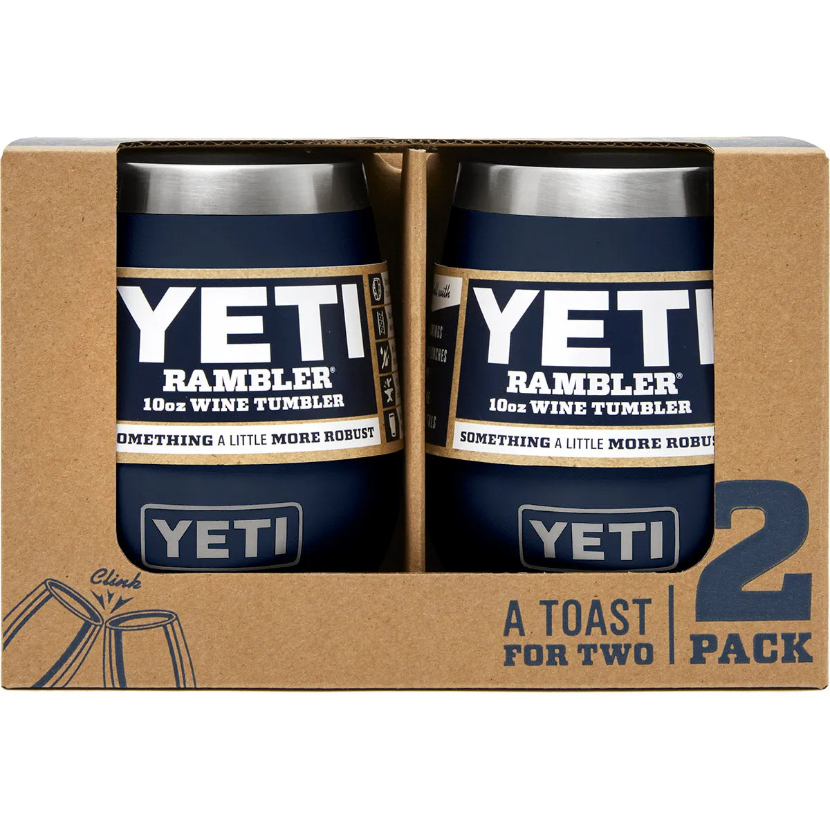 Rambler 10 oz Wine Tumbler 2 Pack