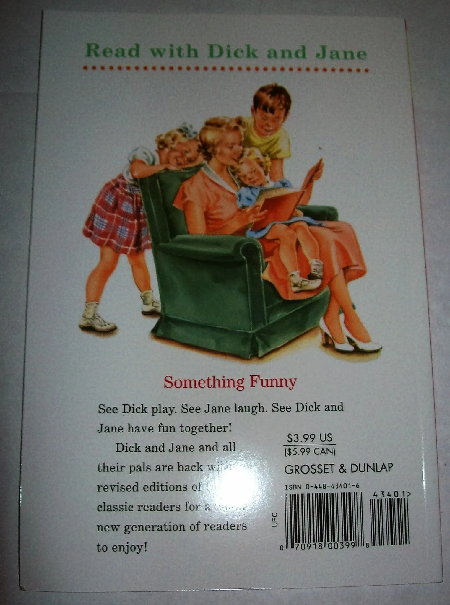 Read with Dick and Jane Something Funny