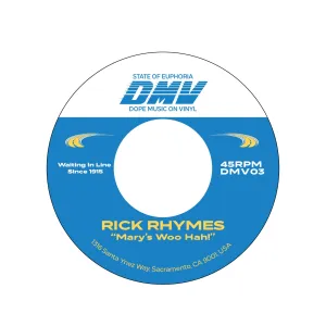 Rick Rhymes/Red Hot Hancock - Mary’s Woo Hah!/Stars In Your Yes Yes [Dinked 7” Vinyl]