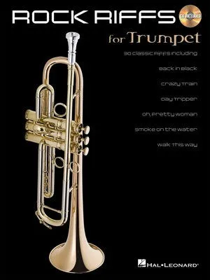 ROCK RIFFS TRUMPET BK/CD