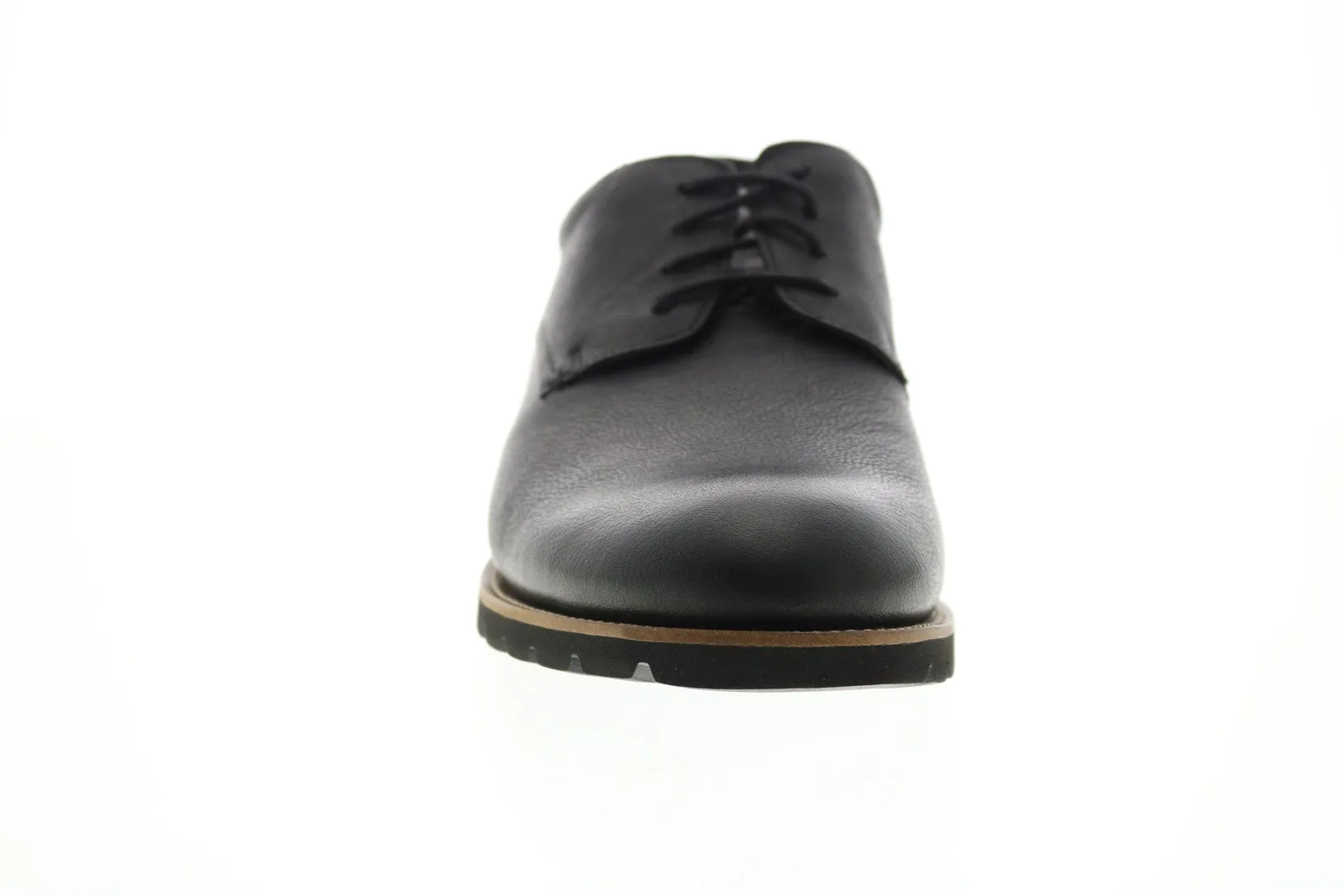 Rockport Sharp & Ready Colben V74248 Mens Black Wide Oxfords Plain Toe Shoes