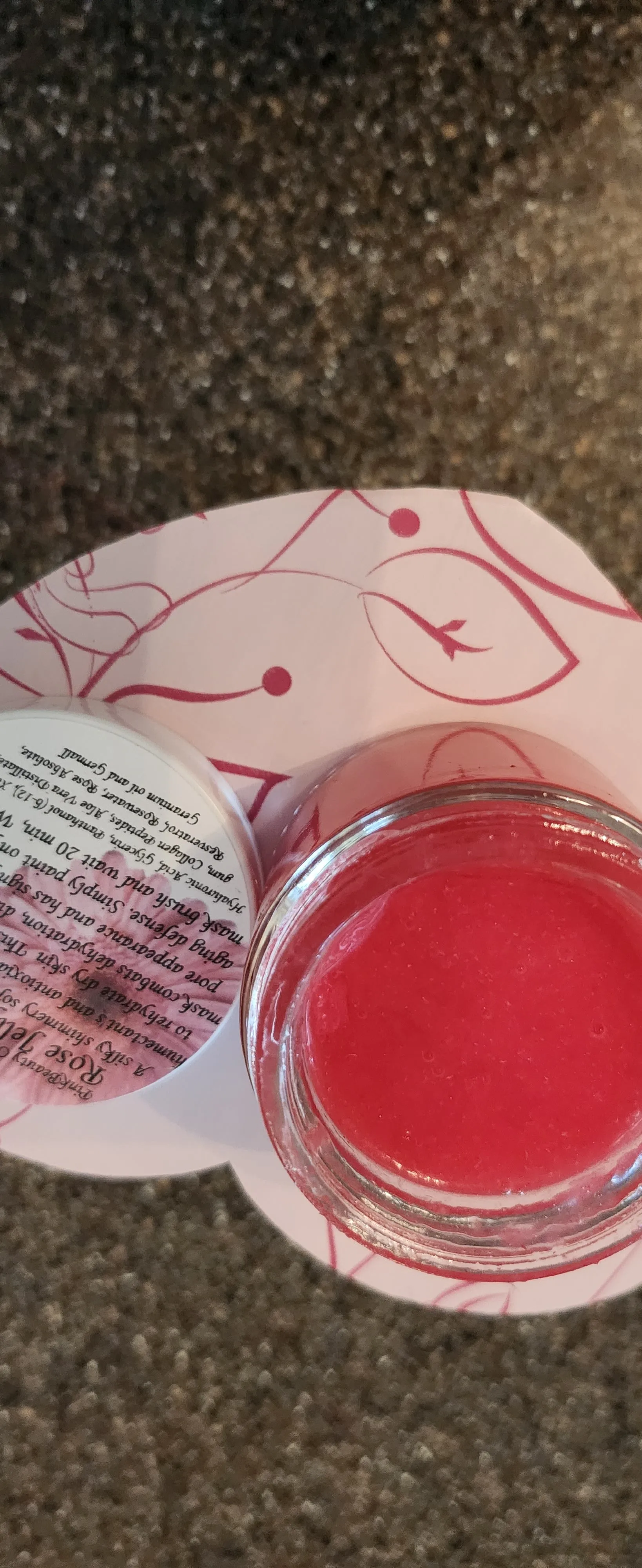 Rose Jelly Mask