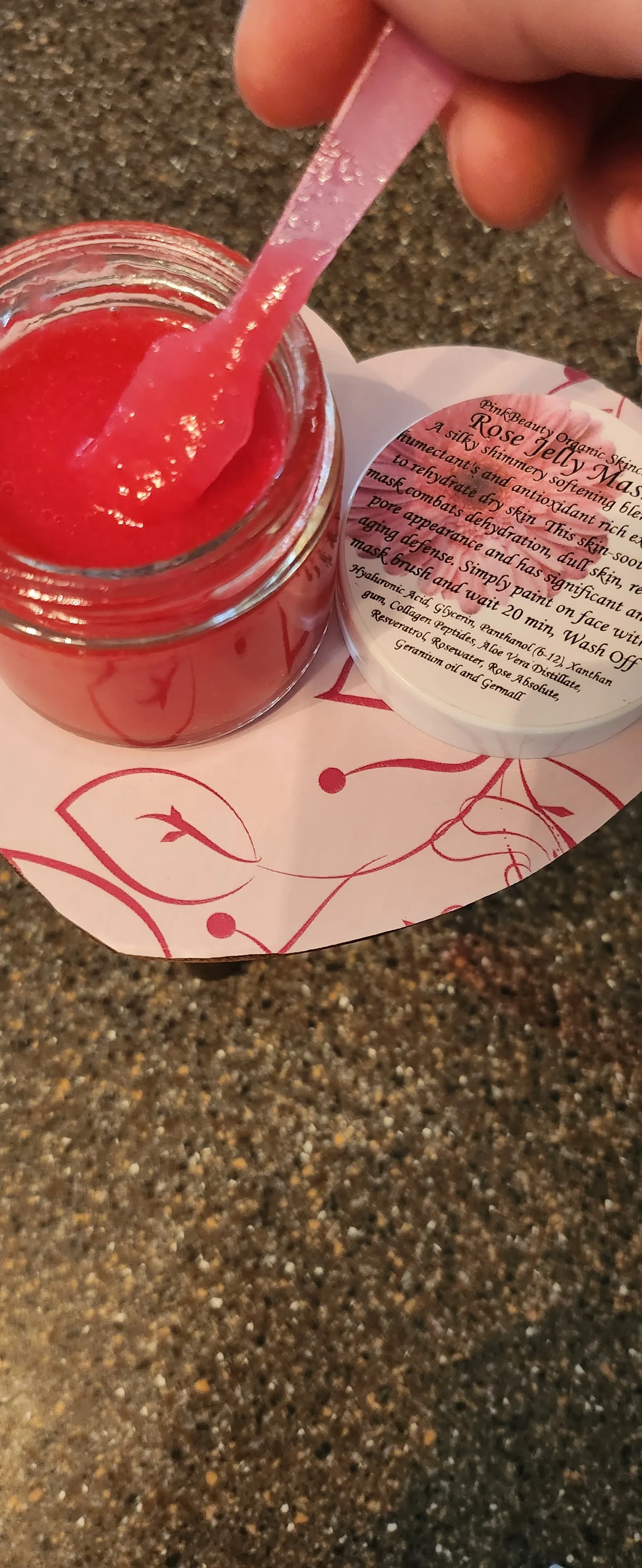 Rose Jelly Mask
