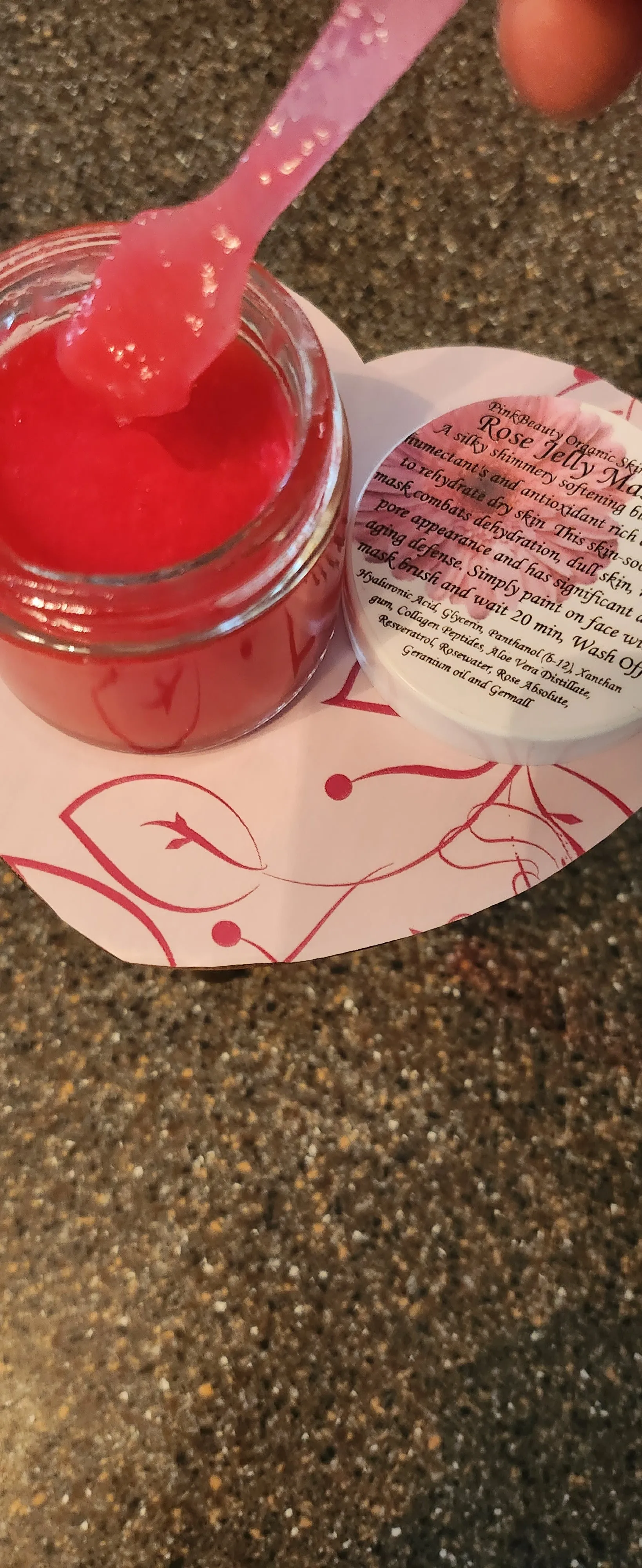 Rose Jelly Mask
