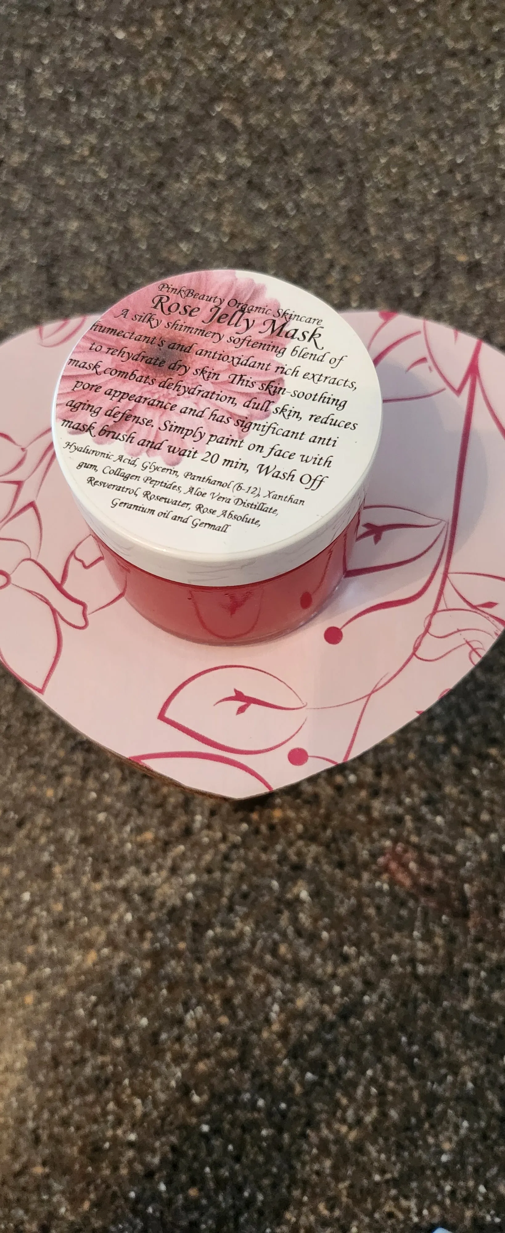 Rose Jelly Mask