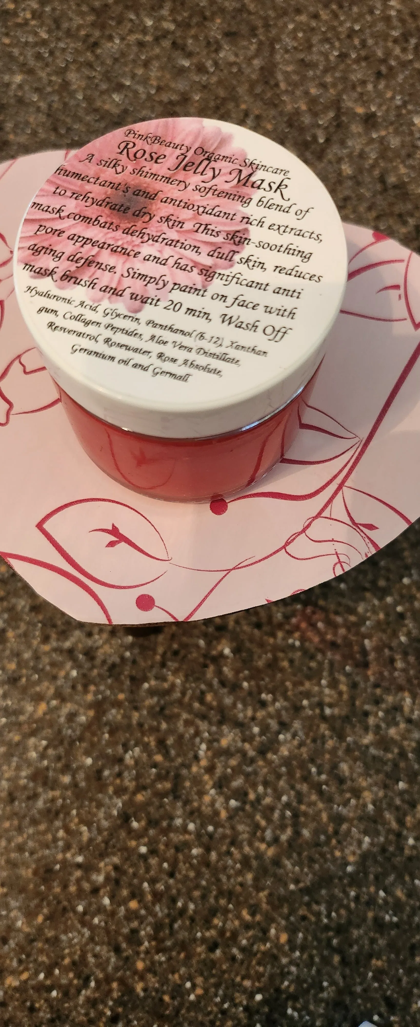 Rose Jelly Mask