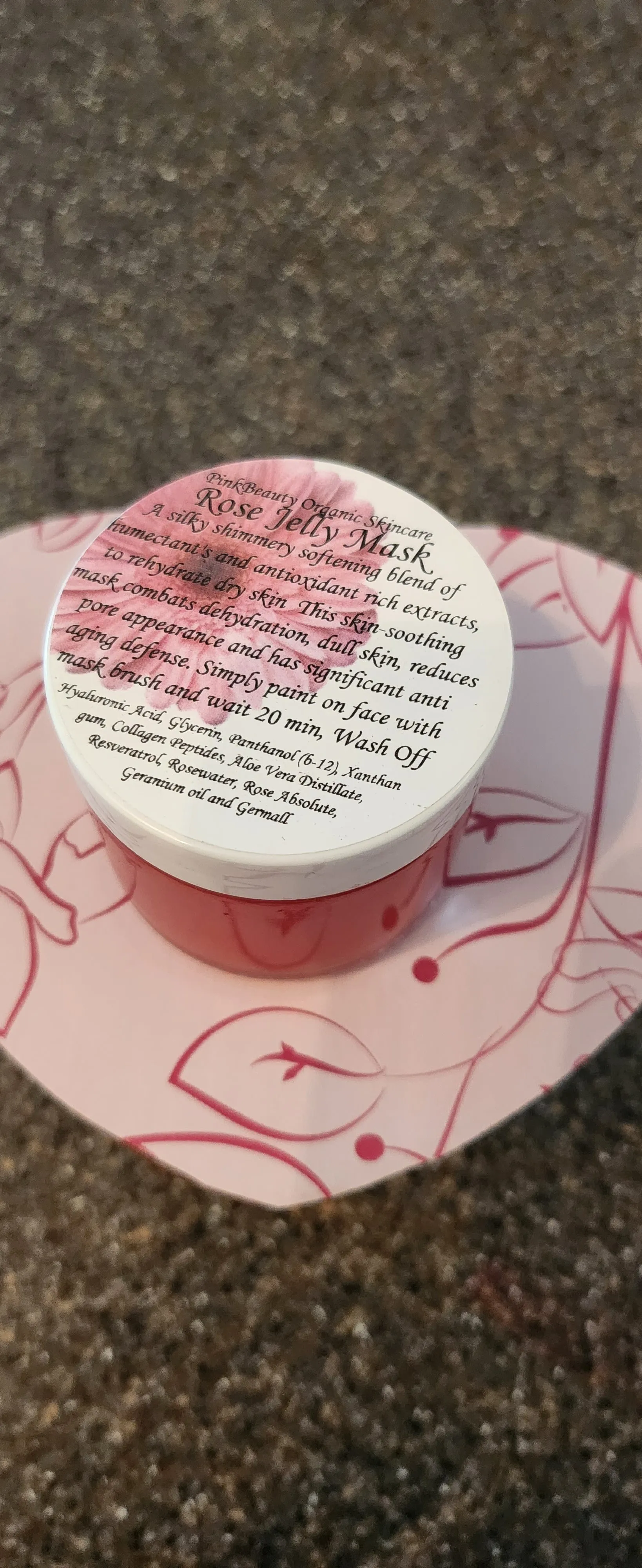 Rose Jelly Mask
