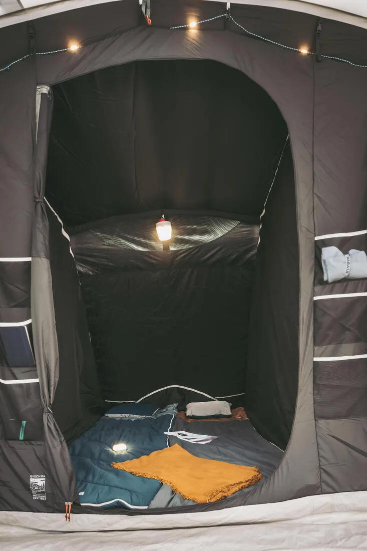 SAC DE COUCHAGE EN COTON POUR LE CAMPING - ULTIMCOMFORT 10° COTON BLEU