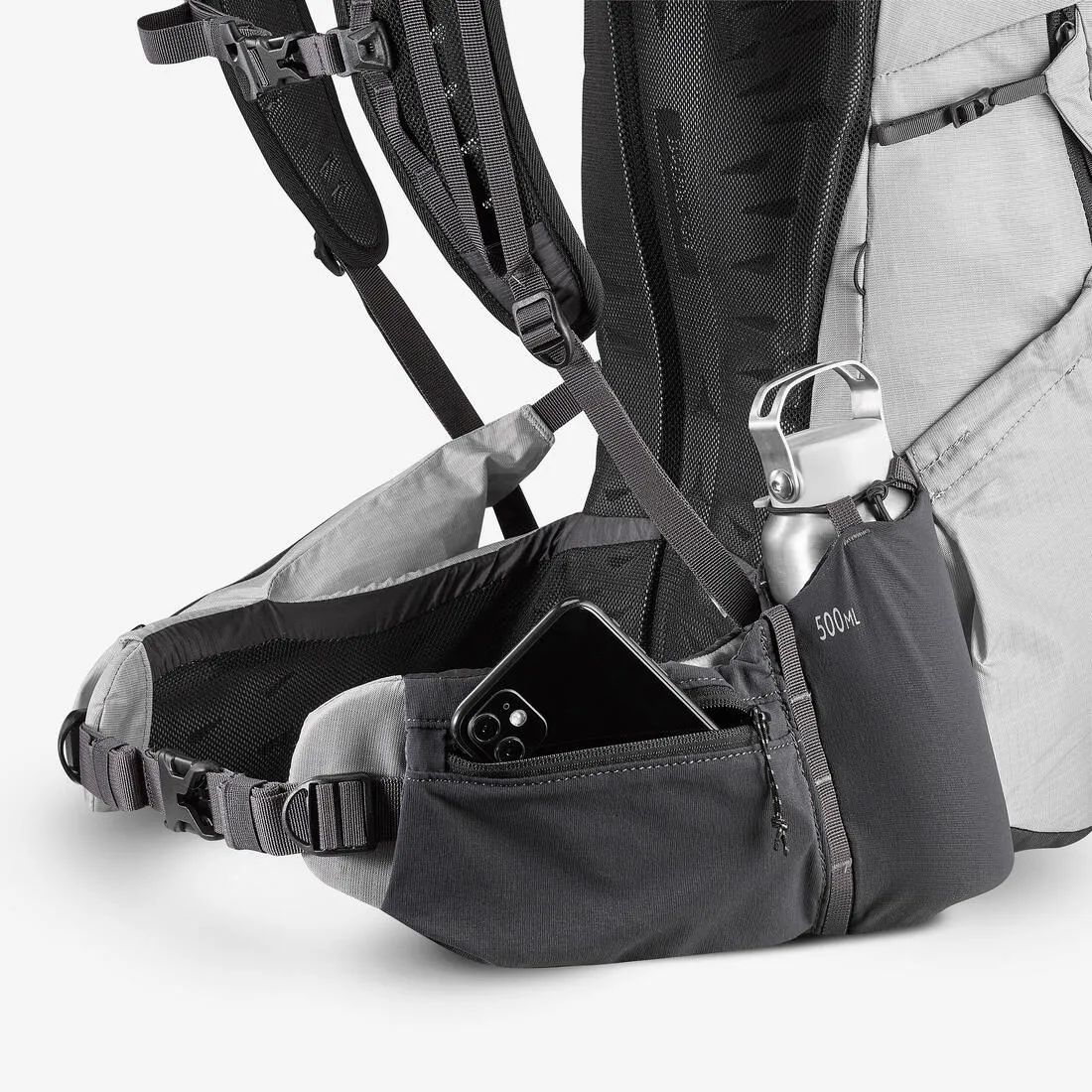 Sac à dos de randonnée montagne 25L, MH900 gris