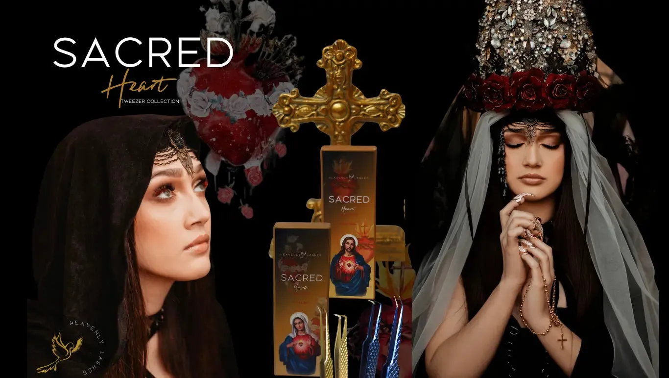 Sacred Heart Tweezer collection