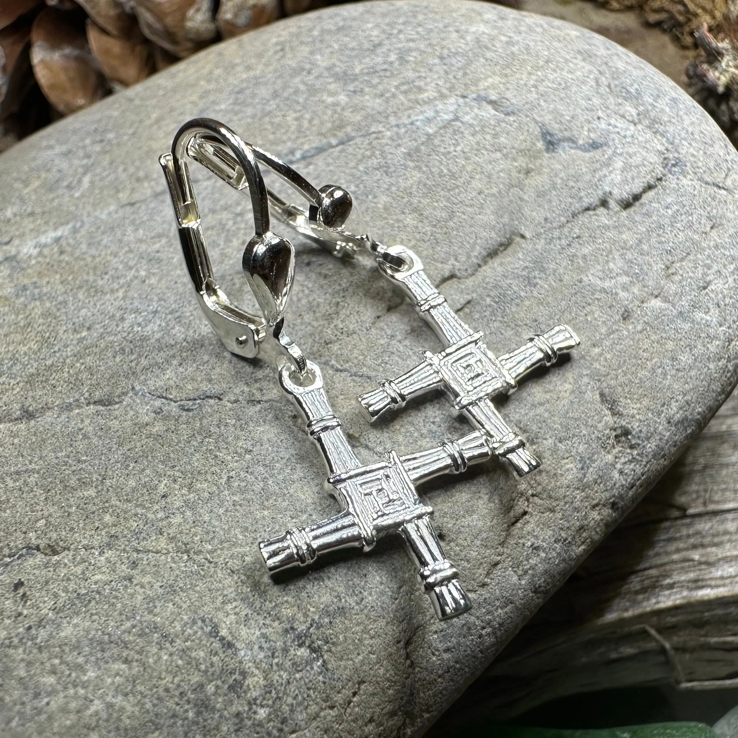 Saint Brigid's Cross Earrings