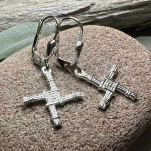 Saint Brigid's Cross Earrings