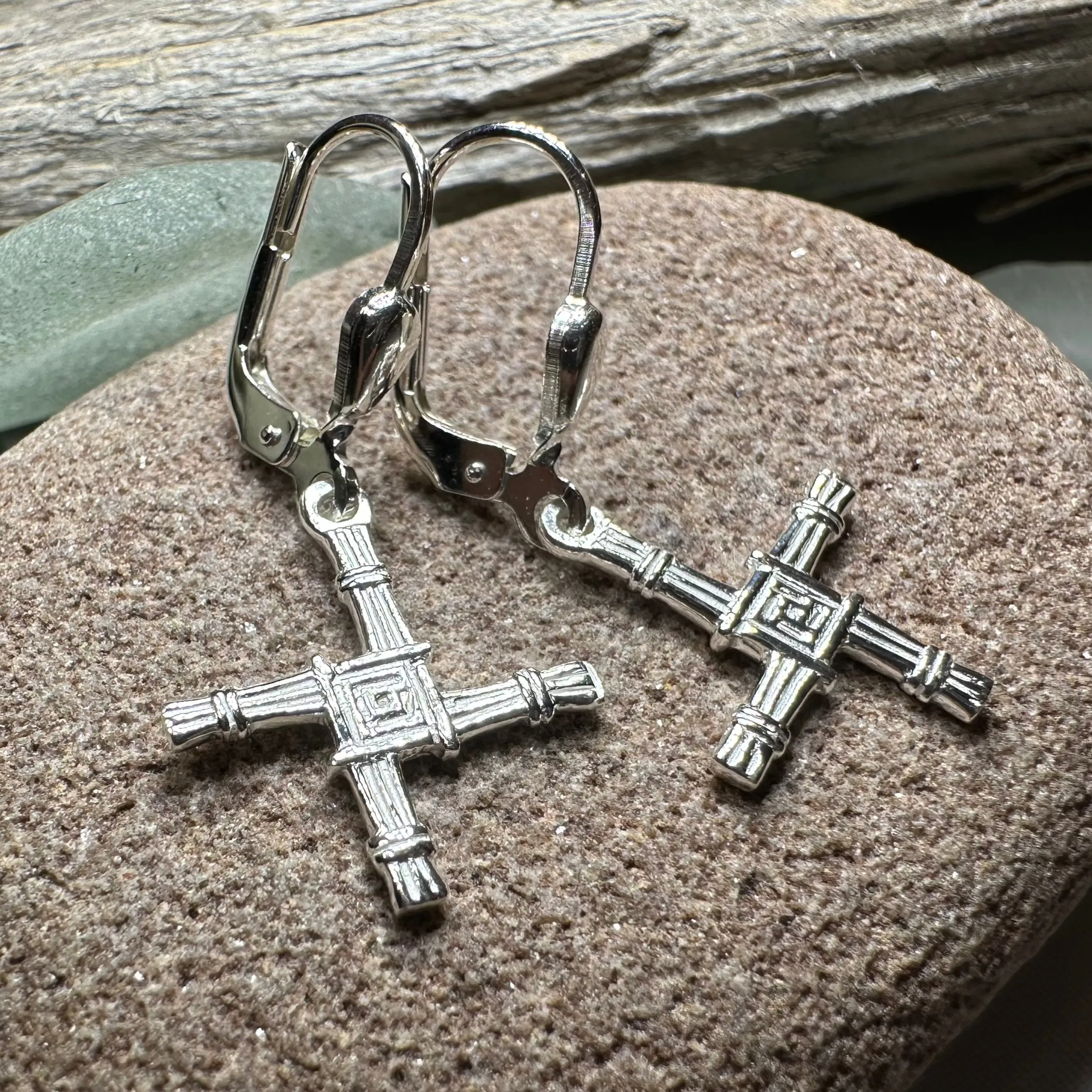 Saint Brigid's Cross Earrings