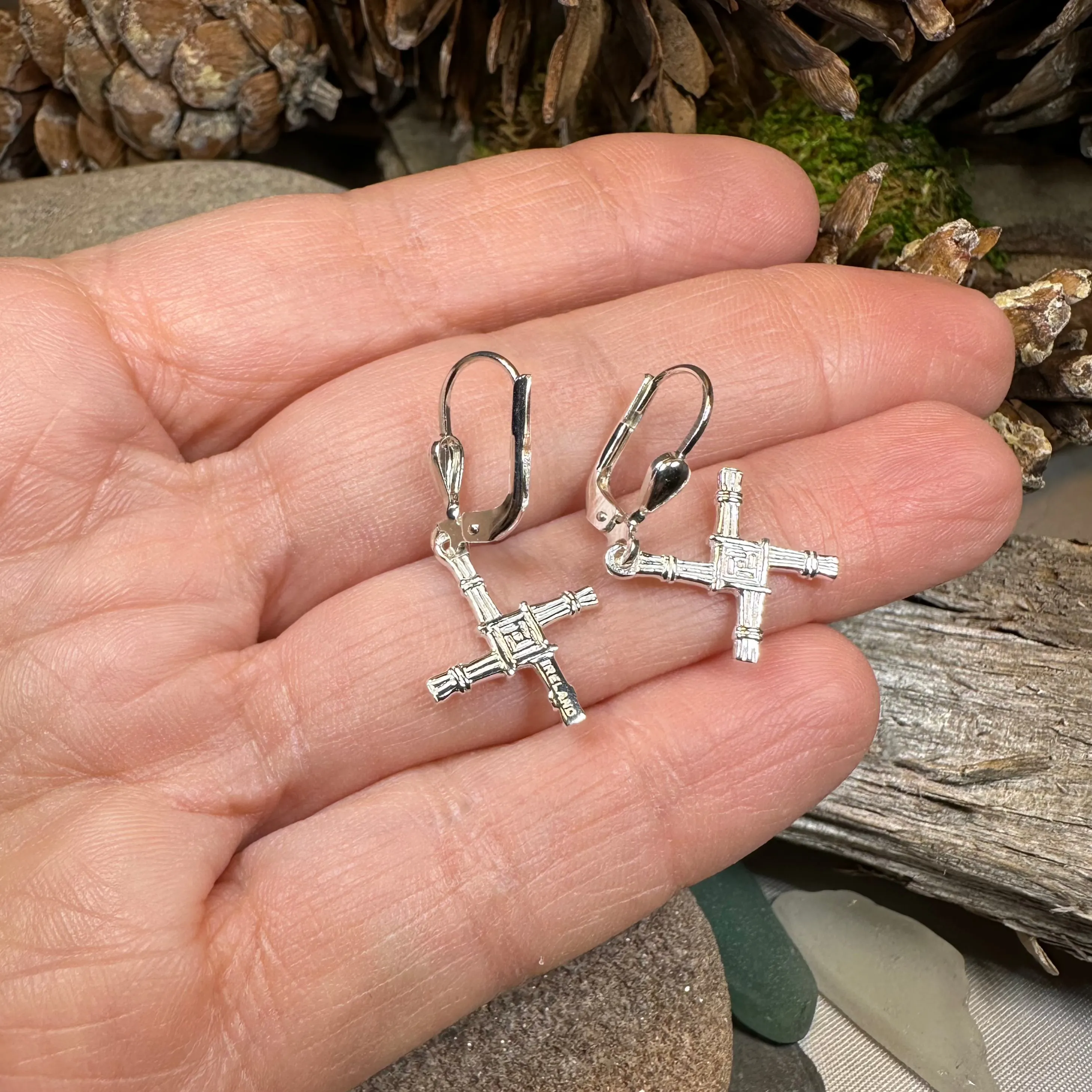Saint Brigid's Cross Earrings