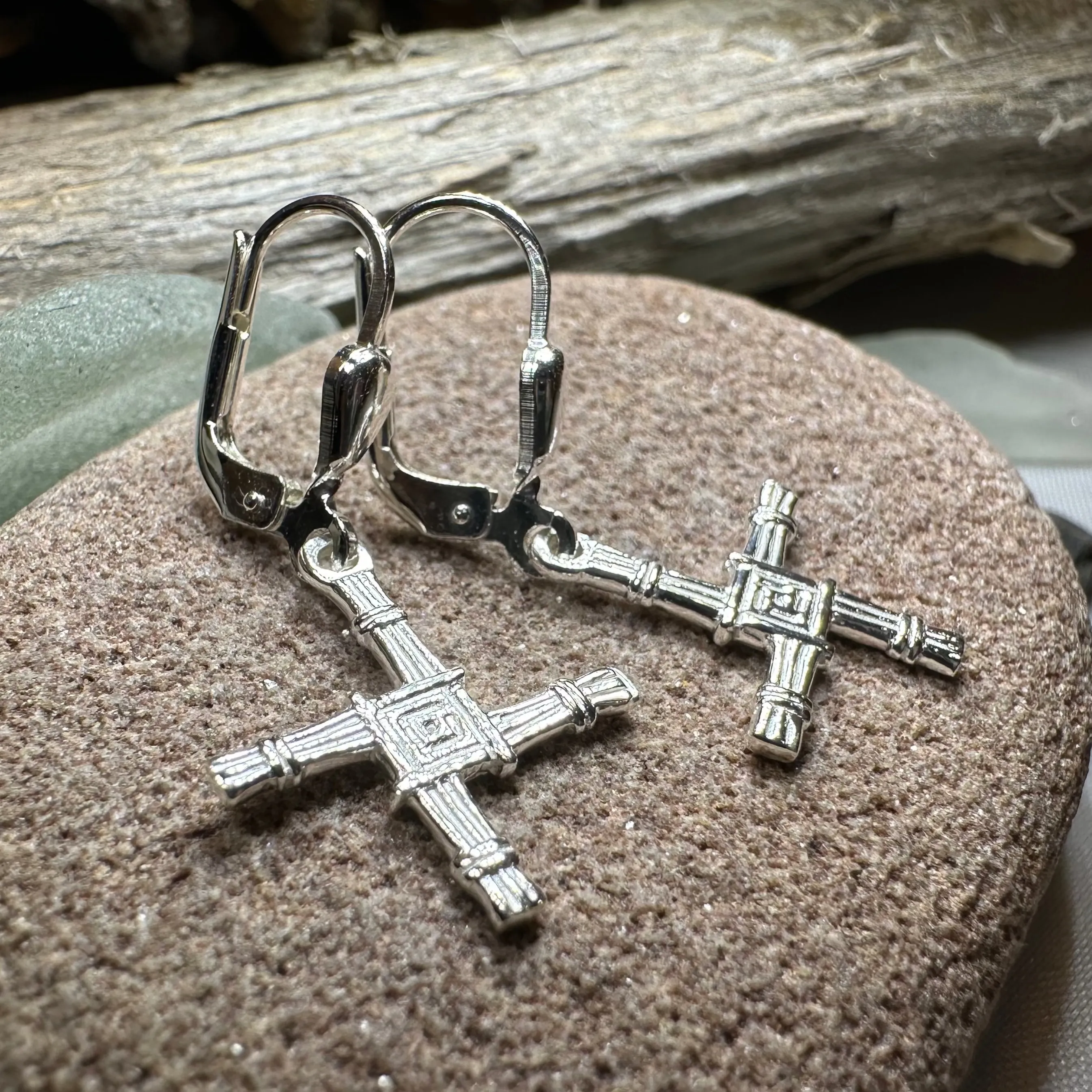 Saint Brigid's Cross Earrings