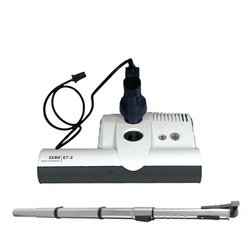 SEBO ET-2 Electric Power Head 15' Wide Non-Integrated Cord Wand