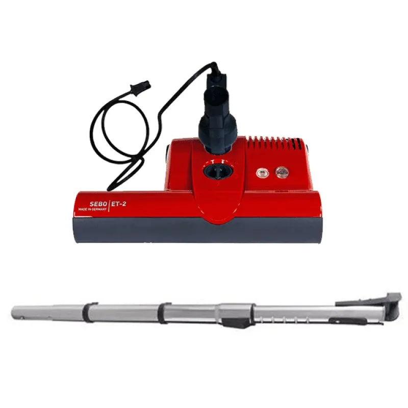 SEBO ET-2 Electric Power Head 15' Wide Non-Integrated Cord Wand