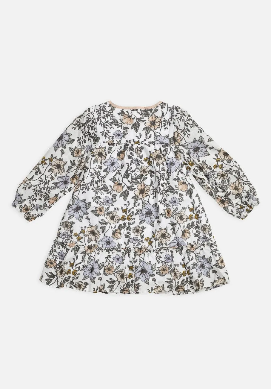 Secret garden floral dress