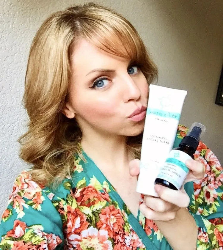 Secret in-a-Tube Organic Anti-Aging Facial Mask