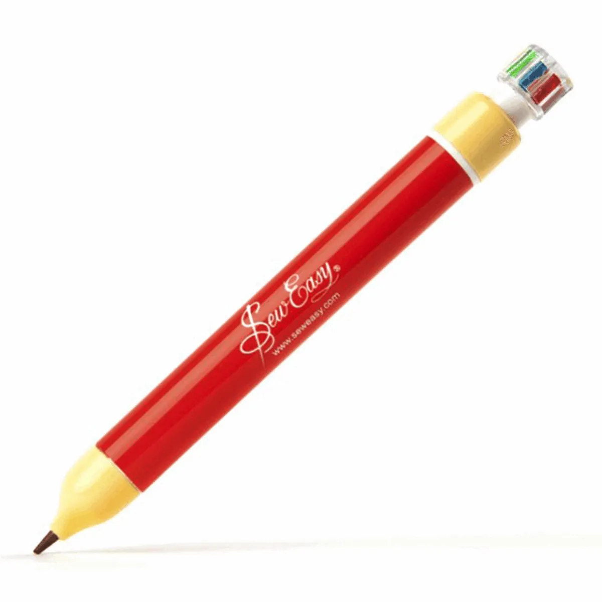 Sew Easy Fabric Marker Pencil: Retractable: Wash-Out: 6 Colour *